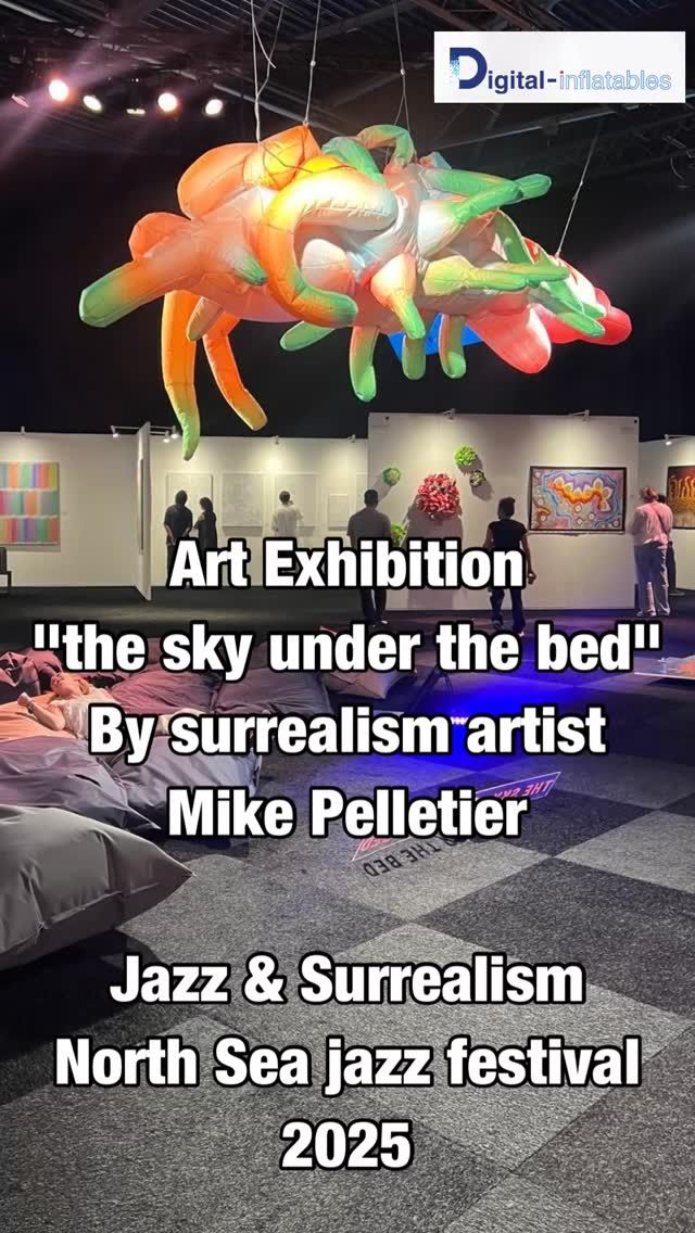 A challenging work for surrealist artist @mikepelletiernl for the art installation.
Pretty good results!
We love art! 
www.digital-inflatables.com 
#art #inflatableart #sculpture #inflatablesculpture #digitalinflatables